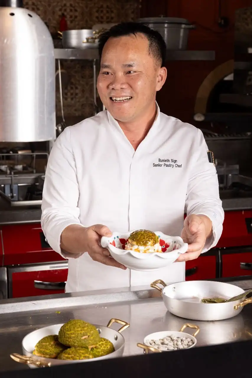 SINH Bunleth, 2002-03 Executive Pastry Chef at Miral Experiences LLC