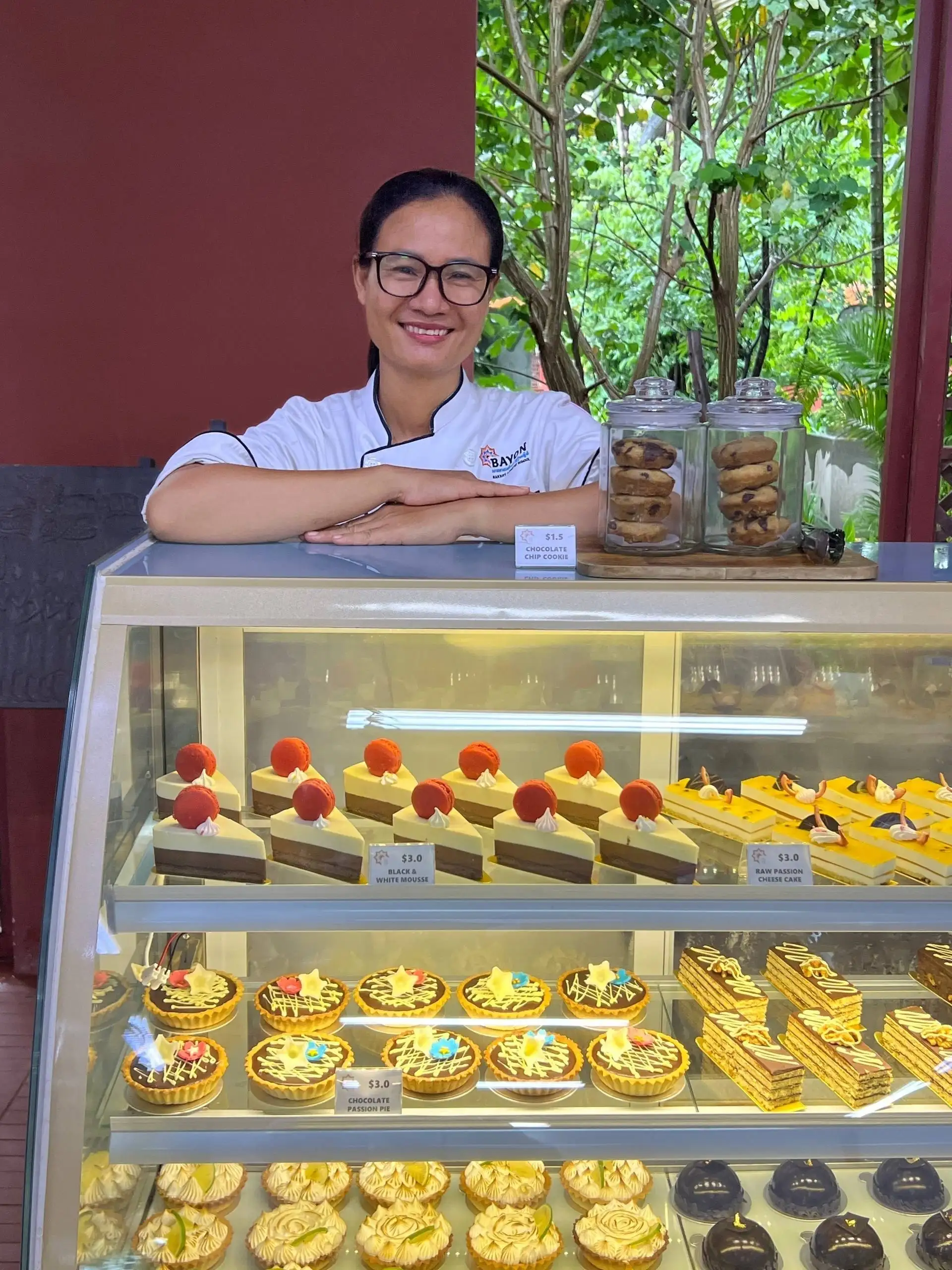 Yon Sauphea, 2006-07 Chef de Partie at Bayon Pastry School