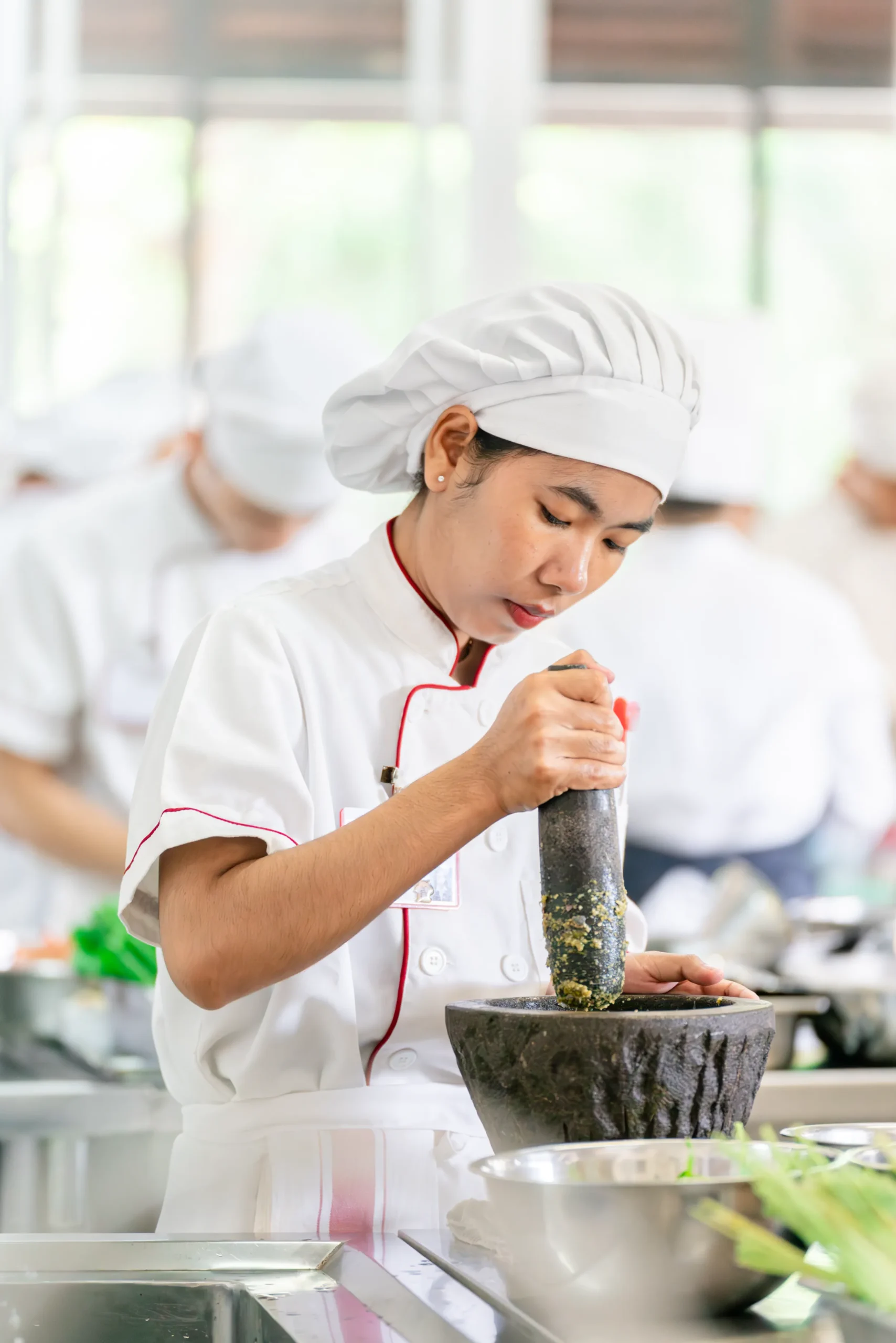 EHT Paul Dubrule Cookery student