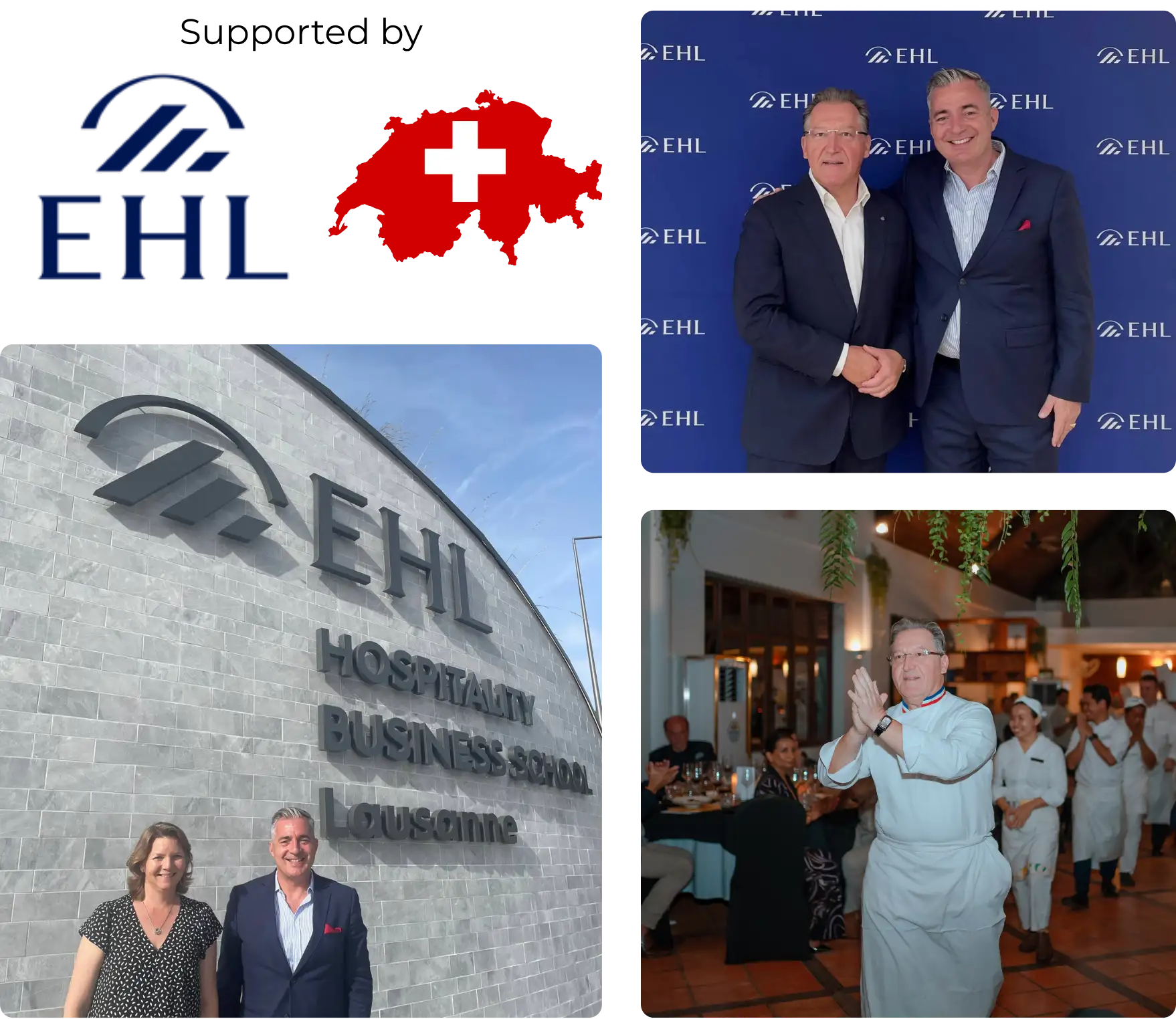 EHT Paul Dubrule and EHL partnership